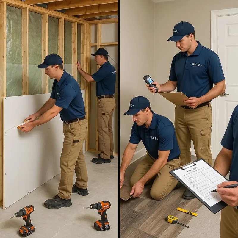 Repairs and Reconstruction process in Parkville, MD